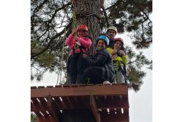 Reserva acceso a tirolesa para chicos en Sector 400 Villa Gesell