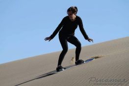 Paseo por la playa y médanos mas sandboard con Turismo Aventura Cariló